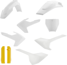Acerbis Plastics White Body Kit For 2017-2018 Husqvarna FX450 FX350 FX 4... - £138.40 GBP