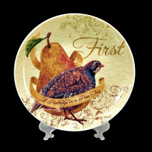 Noble Excellence 12 Days Of Christmas FIRST DAY Salad Plate Partridge 8 1/4 Inch - £13.06 GBP