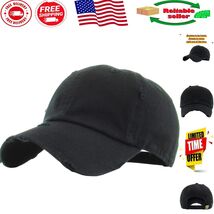 Unisex Vintage Washed Baseball Cap - Adjustable Cotton Hat for Sun Prote... - $526.10 MXN