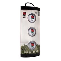 3 England Rugby Union Crested Golf Balls By Premier Licensing. Packaged. - £16.85 GBP