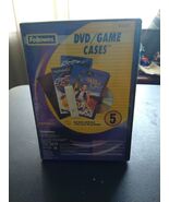 Fellowes DVD/Game Cases #83357 5 Pack. Holds 1 DVD/Game Cd + Booklet. - €6,86 EUR