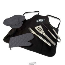 Picnic Time Tote Pro Philadelphia Eagles BBQ Apron Grill Three Piece Tool Set - £38.07 GBP