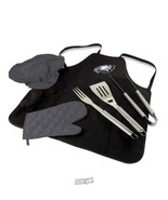 Picnic Time Tote Pro Philadelphia Eagles BBQ Apron Grill Three Piece Too... - $47.49