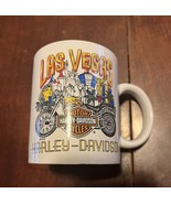 Vintage 1997 Las Vegas Nevada Harley Davidson Coffee Mug - $9.50