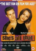 She&#39;s All That DVD (2002) Freddie Prinze Jr, Iscove (DIR) Cert 12 Pre-Owned Regi - £13.94 GBP