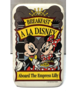 DISNEY&#39;S BREAKFAST A LA DISNEY ABOARD THE EMPRESS LILLY PIN Vintage - $92.22 MXN