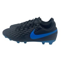 Nike Tiempo Legend 8 Club FG Soccer Cleats Blue Black Mens 7.5 - $29.69