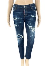 Dsquared2 Jennifer Cropped jeans RRP 790€ taglia IT38 -XXS - £205.06 GBP