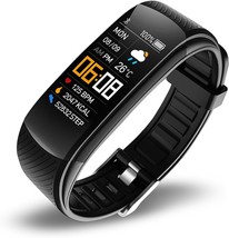 Smart Watch for Men Women Compatible with iPhone Samsung Android Phone 1&quot; 4W - £52.19 GBP