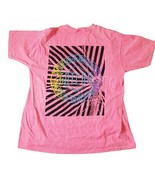Gotcha Vintage Oversized 80s 90s Graphic T-Shirt Cotton Neon Sz S/M - $889.90 MXN