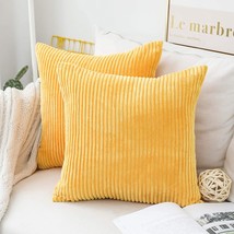 Throw Pillow Covers 18X18 Set Of 2 Super Soft Couch Pillow Covers Spring - £35.94 GBP