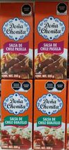 DONA CHONITA GUAJILLO Y CHILE PASILLA SALSA - 4 BOXES 350g - FREE SHIPPING  - $22.76