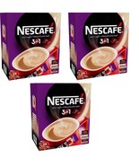 Nescafe 3 In 1 Chocolate Flavor Instant Coffee Mix 72 x 18 g Sticks 3 Packs - £43.37 GBP