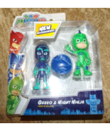 2020 PJ masks gekko + night ninja figures in the package new - £7.96 GBP