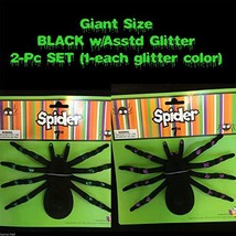 2pc-Realistic Huge Size-Tarantula Spiders-Gothic Haunted House Props Decorations - £5.53 GBP