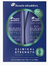 2 Head &amp; Shoulders Clinical Dandruff Defense Intensive Itch Shampoo 13.5... - £20.26 GBP