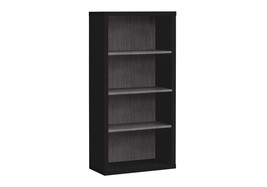 Modern 5-Tier Bookshelf Etagere 48&quot;H - Black/Grey Office Bedroom - $2,870.36 MXN
