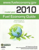 EPA 2010 Fuel Economy Guide vintage US brochure Gas Mileage - $6.00