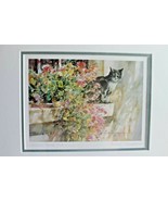 Brent Heighton Watercolor &quot;Catchin&#39; Some Sun&quot; Signed Print Matted - £27.25 GBP