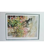 Brent Heighton Watercolor &quot;Catchin&#39; Some Sun&quot; Signed Print Matted - €29,47 EUR