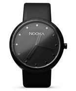 Nooka Negro Unisex Noche 360 Grado Giratorio Estuche Calidad Lujo Muñeca... - $173.12