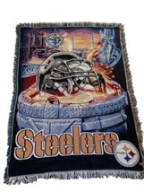 Pittsburgh Steelers Tapestry Throw Blanket Vintage NFL USA Northwest Ter... - $46.39