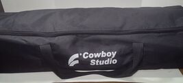 Cowboy Studio Photography Lighting Kit 3 Stands 2 Umbrellas 3 Bulbs Trav... - $49.49