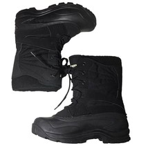 Kamik Womens Black Insulated Waterproof Winter Snow Boots Size 6 - $89.99