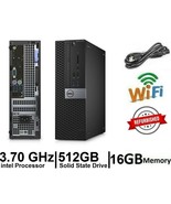 Dell 3.70GHz Intel CPU Desktop 5040 Computer CLEARANCE 512GB SSD WINDOWS... - £120.15 GBP