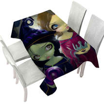 Beautiful Maidens Wicked Witch and Glinda Tablecloth - $51.96 CAD+
