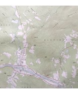 Map Dixfield Maine 198 Topographic Geological Survey 1:24000 27 x 22&quot; TOPO5 - £41.59 GBP