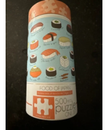 SUSHI PUZZLE 500 Pieces PUZZLE Foodies Sushi Lover Rare Puzzle Gifts FUN... - $41.58