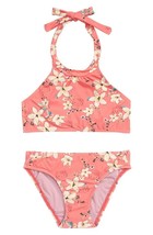 O&#39;Neill X Hello Kitty Girl&#39;s Kalei Two-Piece Swimsuit, Size 6 - Coral NE... - £54.27 GBP