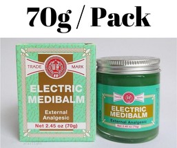 70g Fei Fah Electric Medibalm 2.45oz massage muscle back pain relief cra... - £13.51 GBP