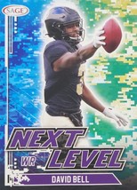 David Bell Rookie 2022 Sage Low Series Purple Parallel Next Level #66 Browns - £1.98 GBP