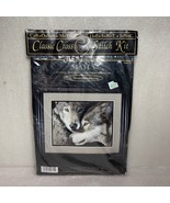 Cross My Heart Classic Cross Stitch Kit Mates CSBK-175 1999 Wolves Wolf ... - £44.39 GBP