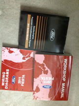 2011 FORD FIESTA Service Shop Repair Manual Set W Powertrain &amp; Wiring Diagram - $299.99