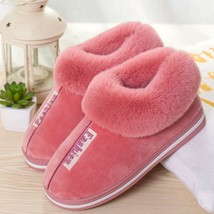 Winter Women Soft Bottom Indoor Plush Warm Cotton Slippers Australia Style High- - £21.49 GBP