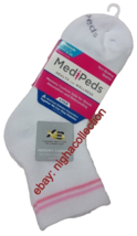 ( 4 Pairs ) Medipeds Non Binding Quarter MEMORY CUSHION Sole Women Socks... - $19.79
