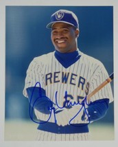 Greg Vaughn Signed 8x10 Photo Milwaukee Brewers Autographed - £8.41 GBP