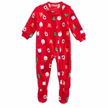 One Piece red Family PJs Christmas Holidays Footed Pajamas 6-9 Month  New - £9.90 GBP