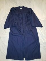 JOSTENS BLACK SCHOOL COLLEGE GRADUATION GOWN COSPLAY HALLOWEEN COSTUME 6... - $23.75