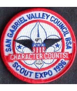 Vintage Scout Expo 1996 – San Gabriel Valley Sew-On/Iron-On Patch – Gent... - $8.13 CAD
