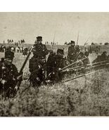 1914 WW1 Print French Infantry Battlefront Antique Military Period Colle... - €30,12 EUR
