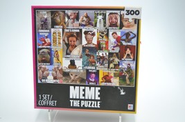 Milton Bradley 300 Piece MEME THE PUZZLE Complete - $9.99