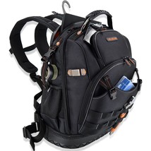 77-Pockets Tool Backpack, Tool Backpack For Men, Hvac Tool Bag Backpack,... - £135.25 GBP