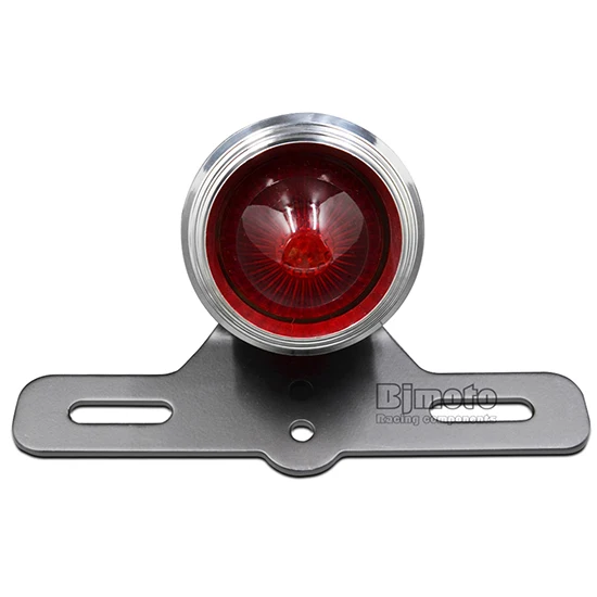 BJMOTO Motorcycle License Plate cket with ke Tail Light Lamp  Choppers ter Bobbe - £531.93 GBP