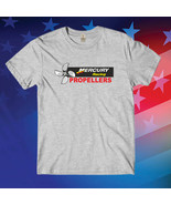 Mercury Racing Logo Men&#39;s Black T-Shirt Size S-5XL - $25.00+