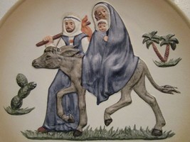 Goebel 1974  Flight Into Egypt Plate by Janet Robson NIB 7 1/2&quot; [*4] - £50.60 GBP