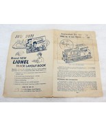 Lionel #41 Gas Turbine Switcher Operating Instructions Folder ORIGINAL 1955 - $132.31 MXN